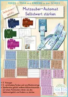 Vorschau - Mal- und Bastelvorlagen - Bastelanleitung Mutzauber Automat Vorlage - Deckblatt