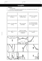 Vorschau - Arbeitsblätter - Satzarten: Lesegitter (Arbeitsblatt) - Seite 2