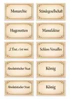 Vorschau - Präsentationen/Tafelbilder - Absolutismus - Tafelkarten mit Begriffen für Tafelbilder, Reflexion uvm. - Deckblatt