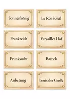 Vorschau - Präsentationen/Tafelbilder - Absolutismus - Tafelkarten mit Begriffen für Tafelbilder, Reflexion uvm. - Seite 3