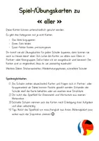Vorschau - Spiele - Karten Verbspiel aller (Französisch) - Seite 1
