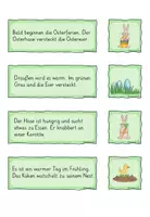 Vorschau - Spiele - Lesespiel Frühling: Sätze lesen, Bilder zuordnen Deutsch Kl. 2 - Seite 3