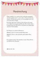Vorschau - Arbeitsblätter - Lesespiel Winter: Sätze lesen, Bilder zuordnen Deutsch Kl. 2 - Seite 1