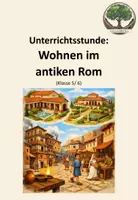 Vorschau - Arbeitsblätter - Unterrichtsstunde: Wohnen im antiken Rom - Deckblatt