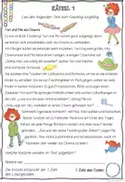 Vorschau - Arbeitsblätter - Fasching & Karneval im Unterricht: Differenziertes Materialpaket für die Klassen 1-4 mit Spiel, Spaß und Lernen - Seite 3