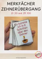 Vorschau - Merkblätter - Über den Zehner rechnen - Merkfächer - Deckblatt
