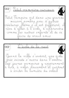 Aperçu - Apprentissages en autonomie - Rallye copie CE2 créatures fantastiques - Page 1