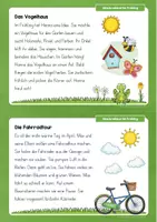 Vorschau - Arbeitsblätter - Karteikarten: 12 Abschreibtexte zum Frühling - Seite 2