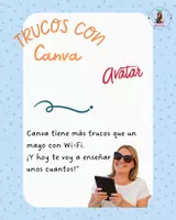 Vista previa - Elementos para la creación de materiales - TRUCOS CANVA: AVATAR - Portada