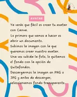 Vista previa - Elementos para la creación de materiales - TRUCOS CANVA: AVATAR - página 1