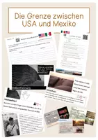 Vorschau - Stundenentwürfe - Die Grenze zwischen USA und Mexiko - Deckblatt