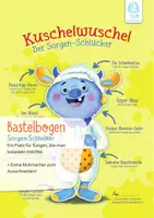 Vorschau - Arbeitsblätter - Bastelbogen: Sorgen-Schlucker "Kuschelwuschel" - Deckblatt