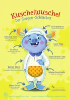 Vorschau - Arbeitsblätter - Bastelbogen: Sorgen-Schlucker "Kuschelwuschel" - Seite 1