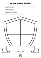 Vista previa - Manualidades / Dibujos para colorear - Mi escudo personal - Portada