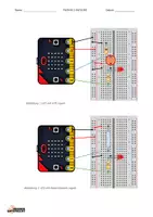 Vorschau - Arbeitsblätter - MicroBit: Übungsaufgaben mit Breadboard - Seite 2