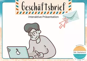 Vorschau - Arbeitsblätter - WiK - Geschäftsbrief: Briefarten, GB-Vorlage, Aufbau, Übungsaufgaben - Seite 1