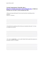 Vorschau - Arbeitsblätter - Cyberbullying Arbeitsblatt Video Viewing Comprehension - Seite 2