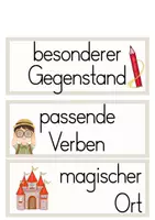 Vorschau - Merkblätter - Schreibgeheimnisse (= Kriterien) für Fantasiegeschichten - Seite 3
