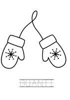 anteprima - Materiale di supporto/inclusione - Attività per l'Inverno: Coloro e Imparo a scrivere! - Pagina 2