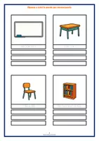 anteprima - Esercizi - CLASSROOM OBJECTS AND PREPOSITIONS - Pagina 3