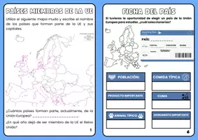 Vista previa - Hojas de trabajo - ¿Qué es para mí la Unión Europea? - página 2