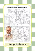 Vorschau - Mal- und Bastelvorlagen - Paul Klee - Ausmalbilder Kunst - Deckblatt