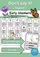 Vorschau - Unterrichtsreihen - Materialpaket - Reden / Sprechen / Speaking / Talking - Frühblüher / Early Bloomer - Englisch - Seite 1