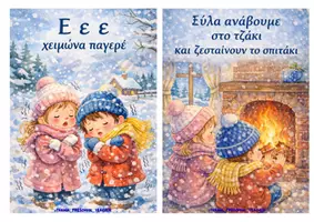 Προεπισκόπηση - Flashcards - "Αρχίζει η παγωνιά" και Φωνήεντα! - Σελίδα 2