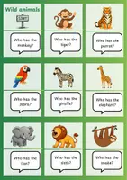 Vorschau - Stundenentwürfe - Materialpaket: Wild Animals - Seite 2