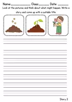 Vorschau - Unterrichtsreihen - Frühblüher / Early Bloomer: word story / Reizwortgeschichten (Englisch) - Seite 2
