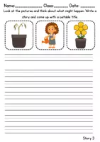 Vorschau - Unterrichtsreihen - Frühblüher / Early Bloomer: word story / Reizwortgeschichten (Englisch) - Seite 3