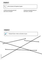 Vorschau - Arbeitsblätter - Einstieg zu Strecke und Gerade - Seite 2