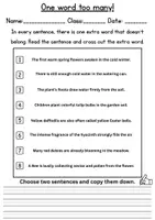 Vorschau - Test - Frühblüher / Early Bloomer: Nouns verbs adjectives - 13 Arbeitsblätter zu Wortarten (Englisch) - Seite 2