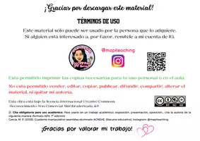 Vista previa - Refuerzo / NEE / Materiales de apoyo - CUADERNO MANIPULATIVO ASAMBLEA ALUMNADO ACNEAE - página 1