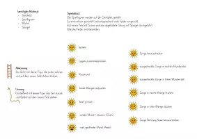 Vorschau - Spiele - Mundmotorik - sommerliches Spielfeld "Sonne" - Seite 2