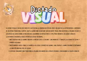 Vista previa - Juegos / Gamificación - Dictado visual (1) - página 1