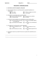 Vorschau - Klassenarbeiten - Juventud y ocio en España II – Klausur, Erwartungshorizont, Lösung - Seite 1