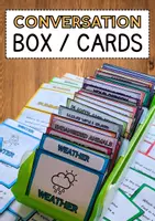 Vorschau - Bildkarten - Conversation Cards (Box mit 60 Gesprächsthemen für den Englischunterricht) - Deckblatt