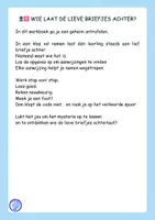 Voorbeeld - Detective - Wie laat de lieve briefjes achter (Groep 4-5) - Pagina 1