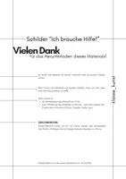 Vorschau - Bildkarten - Schilder zur Unterrichtsorganisation im Kunstraum - Seite 1