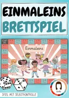 Vorschau - Spiele - Einmaleins Würfelspiel Fasching Karneval Fasnacht - Deckblatt