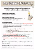 Vorschau - Arbeitsblätter - Schritt-für-Schritt-Anleitung zur Berichtigung - Seite 1