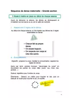 Aperçu - Préparation de séance / Séance complète - Danse contemporaine GS– Une démarche pédagogique créative - Page 3