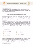 Vorschau - Anderer Materialtyp - Bewertungsbogen Kunst - Bewertungshilfe - Seite 1