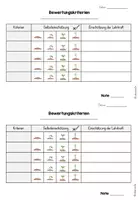 Vorschau - Arbeitsblätter - Bewertungsbogen für den Werk-, Kunst- und Textilunterricht - Seite 2