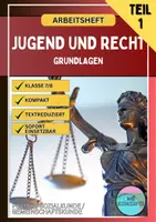 Vorschau - Stundenentwürfe - Jugend und Recht Teil 1 - Arbeitsheft - Deckblatt