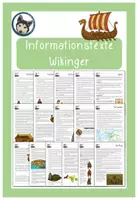 Vorschau - Arbeitsblätter - Materialpaket Wikinger - Selbstlernheft mit Informationstexten, auch in digitaler Form verfügbar. - Seite 1