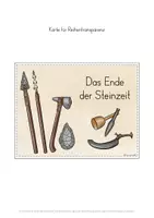 Vorschau - Arbeitsblätter - Ende der Steinzeit Unterrichtseinheit - Seite 3