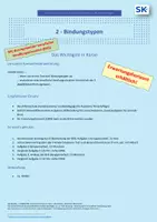 Vorschau - Arbeitsblätter - Bindungstypen | Bindung | BFS Sozialwesen - Deckblatt
