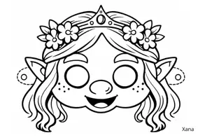 Vista previa - Manualidades / Dibujos para colorear - Máscaras de mitología asturiana/mázcares de mitoloxía asturiana - página 3